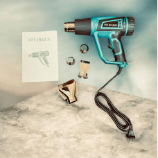 Фен промышленный Hot Air Gun 1600W 4 насадки X512 Фен промышленный Hot Air Gun 1600W 4 насадки X512