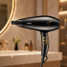 Фен VGR V 423 Black / Фен для сушки и укладки волос 2200W / Фен 2 скорости Фен VGR V 423 Black / Фен для сушки и укладки волос 2200W / Фен 2 скорости