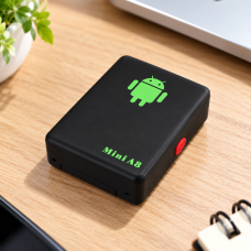 GPS трекер Mini A8 с прослушиванием / Компактный GSM-трекер с поддержкой SIM-карты / Трекер с микрофоном