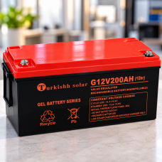Гелевый аккумулятор BATTERY GEL Turkishh Solar 12V 200 Ah Гелевый аккумулятор BATTERY GEL Turkishh Solar 12V 200 Ah