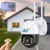 Камера внешнего видеонаблюдения 4G Sim V380 PRO Уличная видеокамера IP 66 с ночной съемкой Камера внешнего видеонаблюдения 4G Sim V380 PRO Уличная видеокамера IP 66 с ночной съемкой