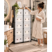 Комод детский пластиковый WFB006S 81x29x170 см / Широкий сборный шкаф-органайзер на 10 ящиков с верхней полкой / Шкаф-стеллаж Комод детский пластиковый WFB006S 81x29x170 см / Широкий сборный шкаф-органайзер на 10 ящиков с верхней полкой / Шкаф-стеллаж
