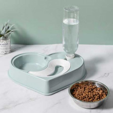 Кормушка с поилкой для домашних животных DOG & Cat bowl | Посуда для собак и кошек Кормушка с поилкой для домашних животных DOG & Cat bowl | Посуда для собак и кошек