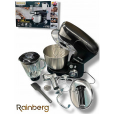 Кухонний комбайн 3 в 1 Rainberg RB-8088 B 2200 Вт Кухонний комбайн 3 в 1 Rainberg RB-8088 B 2200 Вт