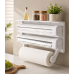 Кухонный диспенсер для пленки, фольги и полотенец Kitchen Roll Triple Paper dispenser, держатель для полотенец