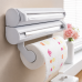 Кухонный диспенсер для пленки, фольги и полотенец Kitchen Roll Triple Paper dispenser, держатель для полотенец