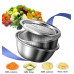 Многофункциональный кухонный набор из нержавеющей стали 3 в 1 Metal Basket Cutter Многофункциональный кухонный набор из нержавеющей стали 3 в 1 Metal Basket Cutter
