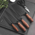 Набор кухонных ножей Kitchen utensils AND HA-177 HP227