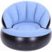 Надувное кресло AIR SOFA / Надувное велюровое кресло 80×80×67см Голубой Надувное кресло AIR SOFA / Надувное велюровое кресло 80×80×67см Голубой