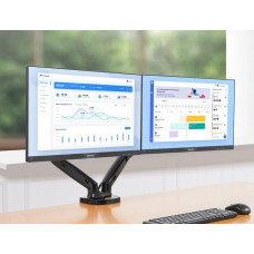 Настольное крепление для двух мониторов (кронштейн) 17"-30" NB F160