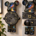Настольные Часы Фигурка Медведь Bearbrick Космические 65 см Настольные Часы Фигурка Медведь Bearbrick Космические 65 см