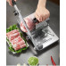 Нож-слайсер станок для нарезки мясных, колбасных и творожных изделий FOOD SLICER Нож-слайсер станок для нарезки мясных, колбасных и творожных изделий FOOD SLICER