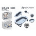 Детский набор для купания PopyPapa Baby 5-в-1 | Складная детская ванночка со стойкой | Сиденье для купания новорожденных