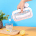 Портативная силиконовая форма для льда бутылка 2 в 1 ICE CUBE TRAY складная на 17 шариков Портативная силиконовая форма для льда бутылка 2 в 1 ICE CUBE TRAY складная на 17 шариков