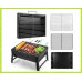 Портативный гриль TL-372 барбекю BBQ Grill Portable складной переносной мангал для дома дачи и туризма Портативный гриль TL-372 барбекю BBQ Grill Portable складной переносной мангал для дома дачи и туризма