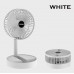 Портативный мини вентилятор для дома Telescopic Folding Fan Складной настольный вентилятор с USB зарядкой Портативный мини вентилятор для дома Telescopic Folding Fan Складной настольный вентилятор с USB зарядкой