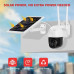 Поворотная погодозащитная солнечная камера безопасности 4G solar cam 1080P Поворотная погодозащитная солнечная камера безопасности 4G solar cam 1080P