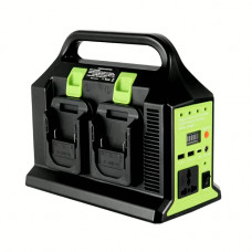 Преобразователь напряжения (UIN2) 300W с 12V на 220V / Инвертор питания с выходом 220 В для аккумуляторов LXT USB, Type-C, 12 В, LED, 1.6 кг