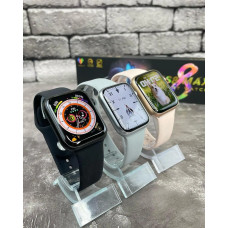 Смарт часы 8 серии Smart Watch GS8 Мах 45mm украинское меню с функцией звонка безрамочный дисплей Смарт часы 8 серии Smart Watch GS8 Мах 45mm украинское меню с функцией звонка безрамочный дисплей