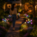 Солнечный фонарь для сада 70см 6 LED / Садовый светильник Светлячок разноцветный 2шт Солнечный фонарь для сада 70см 6 LED / Садовый светильник Светлячок разноцветный 2шт