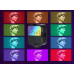 Студийная LED лампа WL-R1, 23000-7000K, освещение для съемки, RGB подсветка