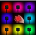 Студийная LED лампа WL-R1, 23000-7000K, освещение для съемки, RGB подсветка