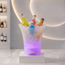 Светящееся ведро для льда 7л / Ведро с Bluetooth и подсветкой / Bucket Light