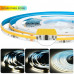 Светодиодная LED лента Бегущая волна COB 24v 360led/m ip20 Белый