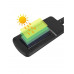 Уличный фонарь на столб solar street light BL BK120-6COB