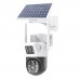 Уличная камера видеонаблюдения с двумя линзами 4G, V36-4G SOLAR / Вайфай камера от солнечной панели Уличная камера видеонаблюдения с двумя линзами 4G, V36-4G SOLAR / Вайфай камера от солнечной панели