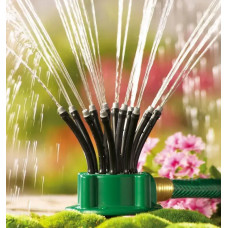 Умная система полива Multifunctional Water Sprinkler распылитель дождеватель для полива газона на 360 градусов