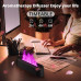 Увлажнитель воздуха Flame Diffuser Humidifier 200 мл / Аромадиффузор с эффектом пламени LED-подсветка + пульт Увлажнитель воздуха Flame Diffuser Humidifier 200 мл / Аромадиффузор с эффектом пламени LED-подсветка + пульт