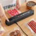 Вакууматор Vacuum Sealer вакуумный упаковщик для еды, бытовой вакууматор черный Вакууматор Vacuum Sealer вакуумный упаковщик для еды, бытовой вакууматор черный