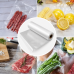 Вакуумные гофрированные пакеты в рулонах / Пленка для вакуумного упаковщика 25 см