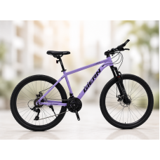 Велосипед GIEREN 8000 R29 Фиолетовый / Велосипед спортивный 24 скорости