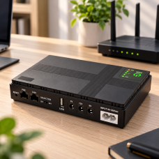 Источник бесперебойного питания для роутера и сетевого оборудования 10400mAh 36Вт / UPS бесперебойник USB-выход, DC 5V, 9V, 12V / Резервное питание Mini UPS Источник бесперебойного питания для роутера и сетевого оборудования 10400mAh 36Вт / UPS бесперебойник USB-выход, DC 5V, 9V, 12V / Резервное питание Mini UPS