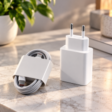 Зарядное устройство для Adapter 9168 USB с кабелем Type-C 33W White