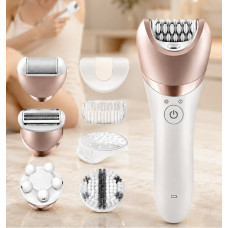 Женский эпилятор KM-7115 6-в-1 Multifunctional Ladies Care Kits / Универсальный беспроводной эпилятор + 6 насадок AND KM-7115 Женский эпилятор KM-7115 6-в-1 Multifunctional Ladies Care Kits / Универсальный беспроводной эпилятор + 6 насадок AND KM-7115