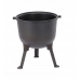 Туристичний чавунний казан 11 л Garden Line на 3 ніжках з кришкою та ручкою для перенесення (Польща)