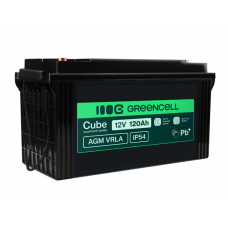 Акумулятор Green Cell AGM VRLA 12 V 120 Ah IP54 для фотоелектричних систем, яхт, човнів, сонячних панелей Акумулятор Green Cell AGM VRLA 12 V 120 Ah IP54 для фотоелектричних систем, яхт, човнів, сонячних панелей