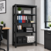 Стелаж пластиковий PRIMA HOME (185 х 91 х 43 см) 5 полиць, навантаження 200 кг, для дому складу гаража підвалу майстерні (Чорний) Стелаж пластиковий PRIMA HOME (185 х 91 х 43 см) 5 полиць, навантаження 200 кг, для дому складу гаража підвалу майстерні (Чорний)