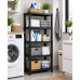 Стелаж пластиковий PRIMA HOME (178,5 х 60 х 30 см) 5 полиць, навантаження 200 кг, для складу гаража майстерні підвалу (Чорний) Стелаж пластиковий PRIMA HOME (178,5 х 60 х 30 см) 5 полиць, навантаження 200 кг, для складу гаража майстерні підвалу (Чорний)