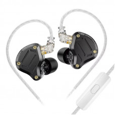 Навушники KZ ZS10 Pro 2 з мікрофоном black