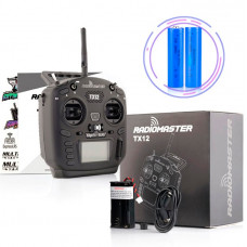 Пульт RadioMaster TX12 MKII ELRS M2 з акумуляторами 18650 (2 x 1500мАг) Пульт RadioMaster TX12 MKII ELRS M2 з акумуляторами 18650 (2 x 1500мАг)