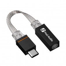 Підсилювач звуку з ЦАП для навушників Fosi Audio D2 black