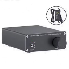 Підсилювач звуку Fosi Audio V1.0 black+ блок живлення 19V, 2x50W