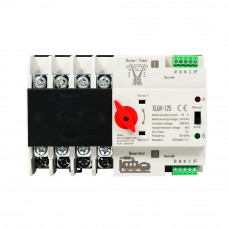 Автомат введення резерву WSL XLQ4-4P трифазний 63A white Автомат введення резерву WSL XLQ4-4P трифазний 63A white
