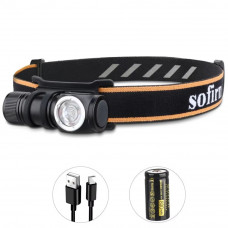 Ліхтарик Sofirn HS10 4000K TN3535 IPX8 1100 Lumen black з акумулятором 16340 (1 х 800мАг)