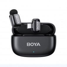 Мікрофон петличний бездротовий BOYA mini-20 (Type-C) black Мікрофон петличний бездротовий BOYA mini-20 (Type-C) black