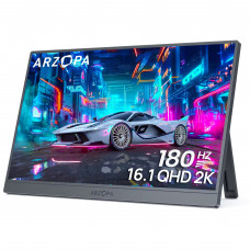 Портативний монітор Arzopa Z3FC gray + Чохол 16.1" 2560x1440 180 Гц